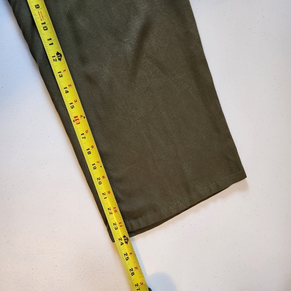 Jackson Rowe Dana Pants High Rise Wide Leg Crop Paperbag Pull On Elastic size xs - Picture 10 of 11